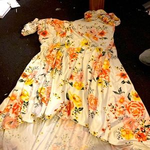 No boundaries flower patterned dress